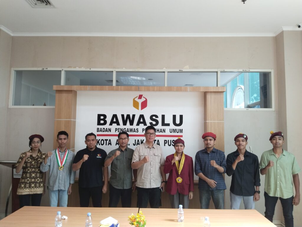 BAWASLU Jakarta Pusat Terima Audiensi PMKRI Jakarta Pusat